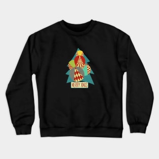 Christmas Minimalist (blue) Crewneck Sweatshirt